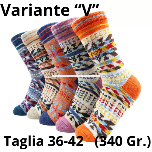 5 Pairs Winter Warmer Women Thicken Thermal Wool Cashmere Snow Socks Fashion Casual Euramerican National Wool Socks for Women