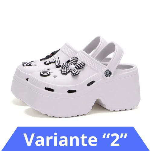House Cloud Slipper Clog Woman charm Sandal Flip Flops Beach Bear Home Shoe High Heel Platform Female Slides Ladies Outdoor