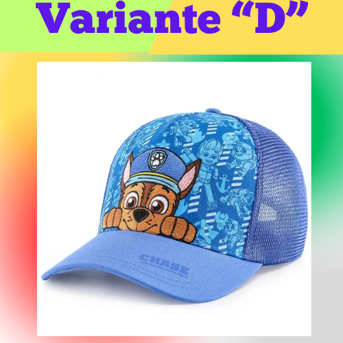 Genuine PAW Patrol Children's baseball Hats Cotton Cute Caps Headgear Chase Skye Print Party Kids Summer Hat Children Gift