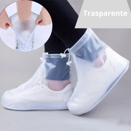 1 Pair Waterproof Shoe Covers, Non-slip Reusable Rain Snow Boot Women Men PVC Outdoor Rainy Reusable Quality Non-slip Shoe Cover
