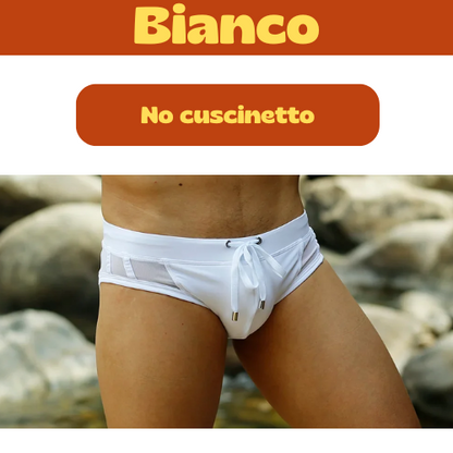 Costume Da Bagno “slip” Da Uomo. Design Moderno, Traspirante e Robusto.