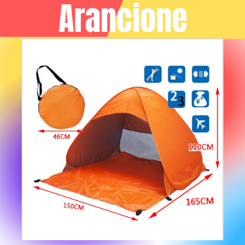 Hot Sale Quick Automatic Beach Tent Outdoor Beach Shade Sun Shelter Tent UPF50+ Portable Beach Canopy For Camping Fishing