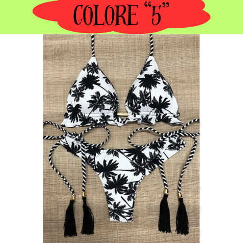 RUOTONGSEPT Sexy Print Bikinis Set Women Swimsuit Bandage Two-Piece Swimwear Brazilian Biquínis Beachwear Bathing Suit 2022 New