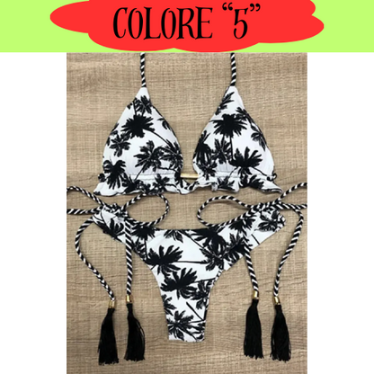 RUOTONGSEPT Sexy Print Bikinis Set Women Swimsuit Bandage Two-Piece Swimwear Brazilian Biquínis Beachwear Bathing Suit 2022 New