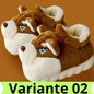 Women Indoor Cotton Slippers Cute Cartoon Dog Winter Warm Shoes Couples Home Floor Slides Anti-slip  Female Male House Footwear