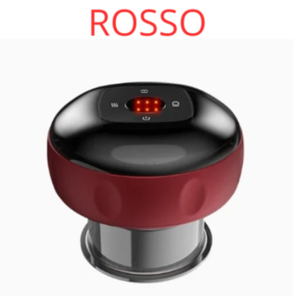 Massaggiatore 3 in 1 Venture – Coppettazione, Gua Sha e Massaggio con Riscaldamento | 12 Livelli di Aspirazione | USB Ricaricabile. Bruciatore di grasso,  anticellulite.